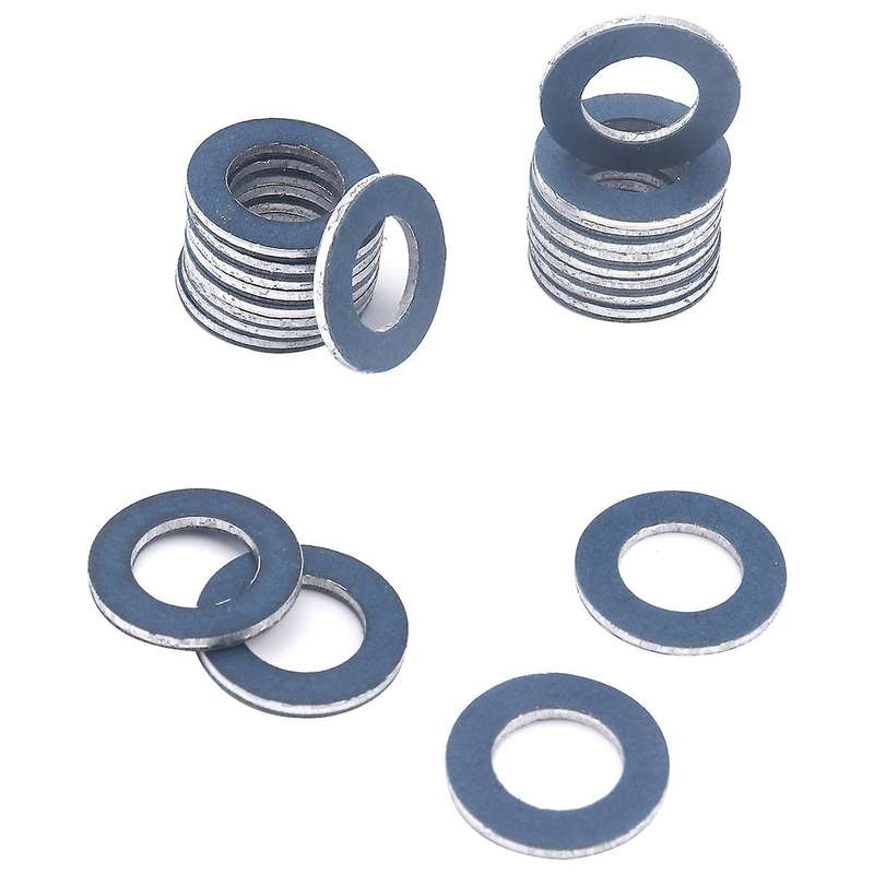 Durable Aluminum Oil Drain Plug Washer Gaskets for for , Repalces 9043012031, Black