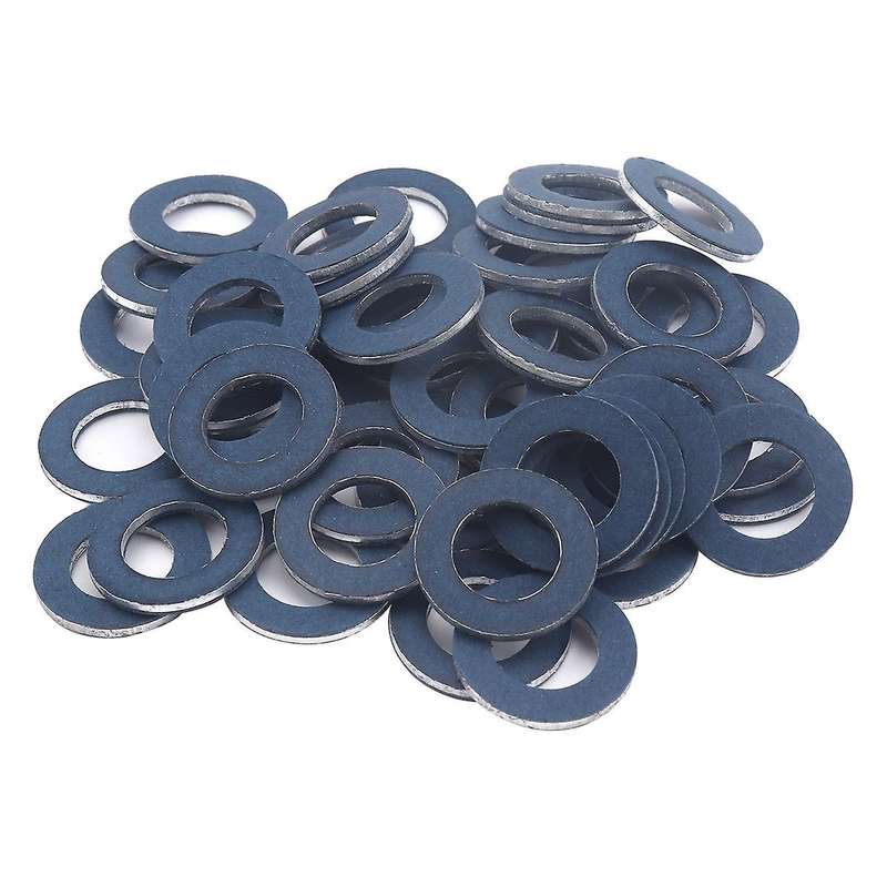 Durable Aluminum Oil Drain Plug Washer Gaskets for for , Repalces 9043012031, Black