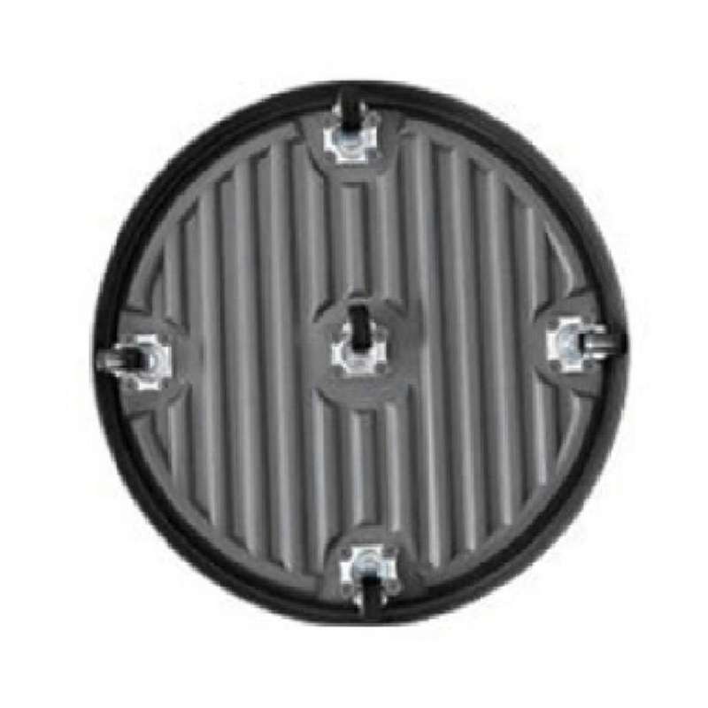 Durable Flowerpot Base Tray Plastic Removable Roller Plate Support Universal with Hidden Wheel Plant