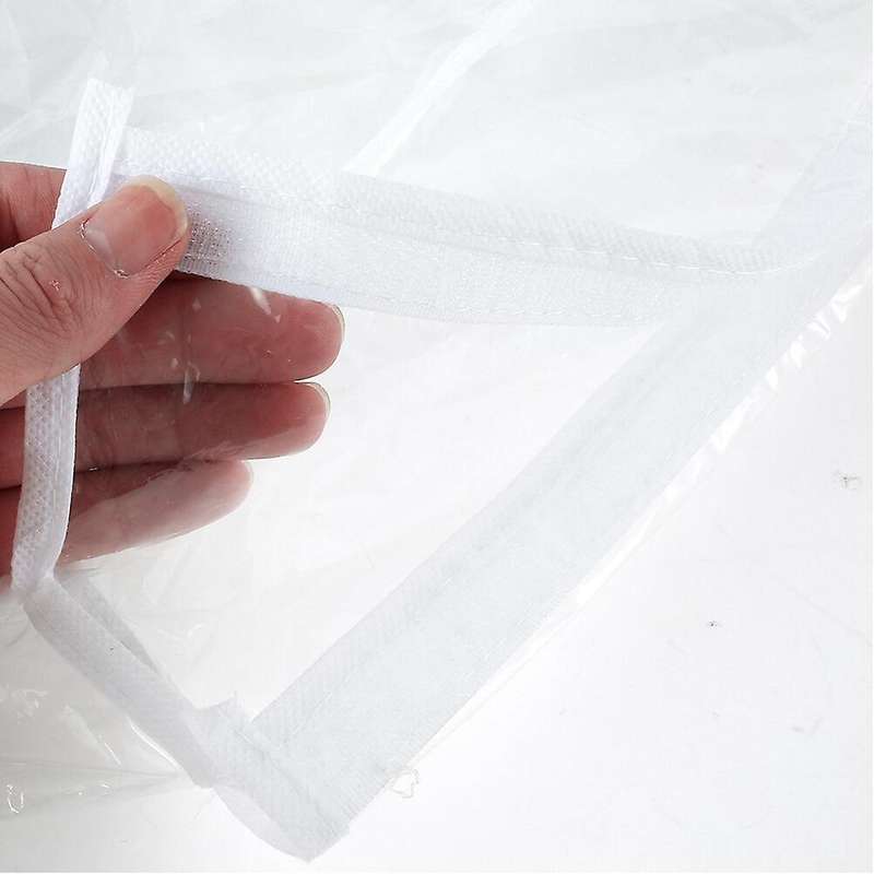 Dust Cover Clothes Hanging Bag Garment Suit Dustproof Wardrobe Storage Organizer Storage Bags Househ