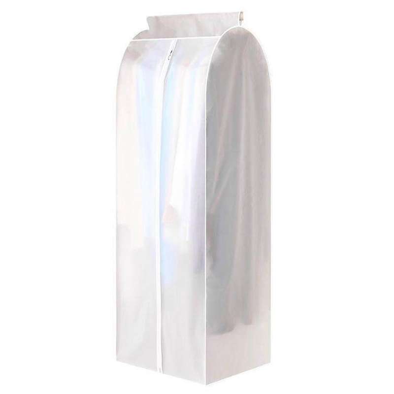 Dust Cover Clothes Hanging Bag Garment Suit Dustproof Wardrobe Storage Organizer Storage Bags Househ