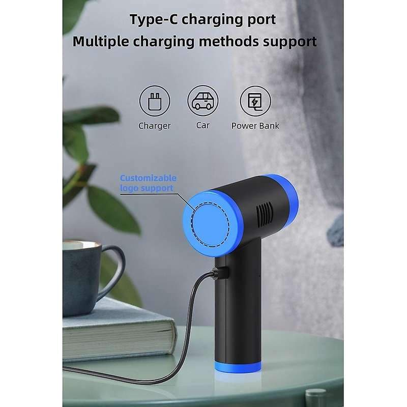 Dust Blower Portable USB Computer Keyboard Car Vacuum Cleaner Household Dust Collector Hair Dryer
