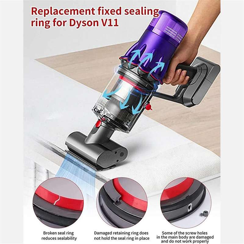Dust Container Top Fixed Sealing Ring for V11 V15 SV14 SV15 SV22 Vacuum Cleaner Repair Part Accesso