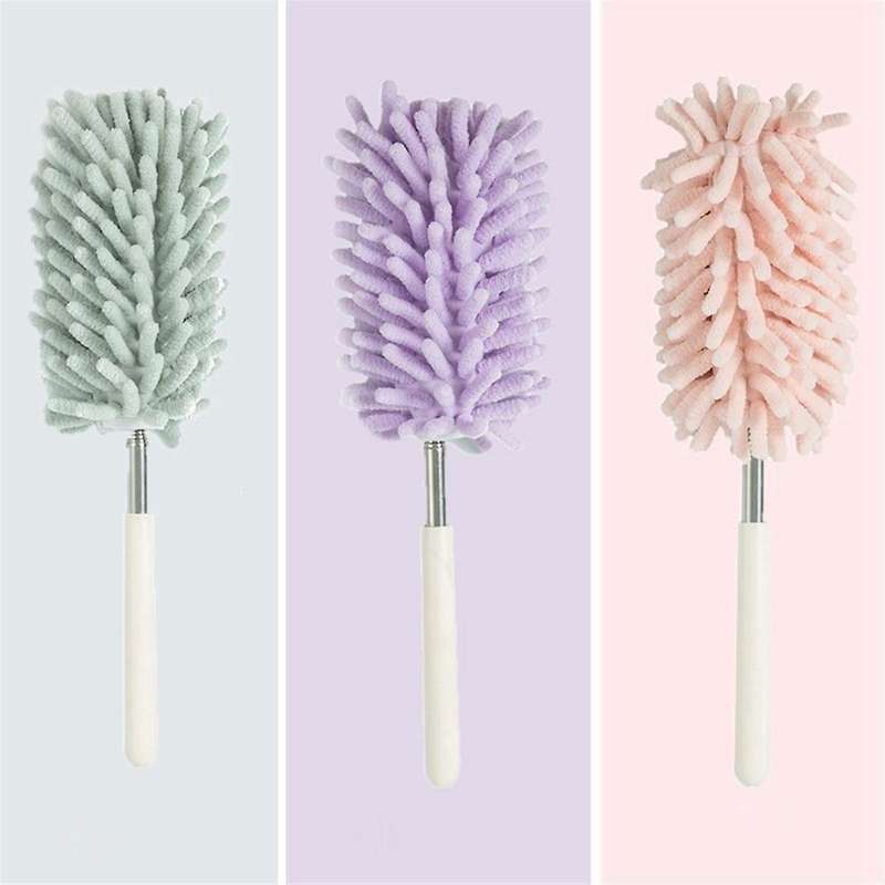 Duster, Up to 80cm - Extendable and Bendable Washable Mini Dusters for Cleaning High Ceiling, Blinds