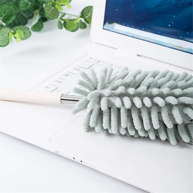 Duster, Up to 80cm - Extendable and Bendable Washable Mini Dusters for Cleaning High Ceiling, Blinds