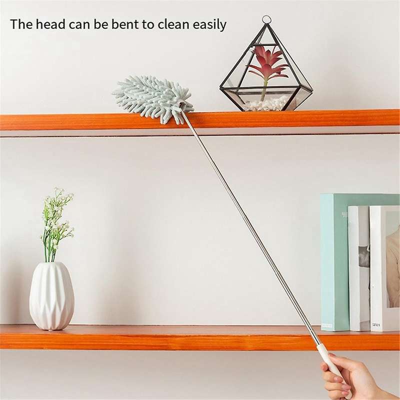 Duster, Up to 80cm - Extendable and Bendable Washable Mini Dusters for Cleaning High Ceiling, Blinds