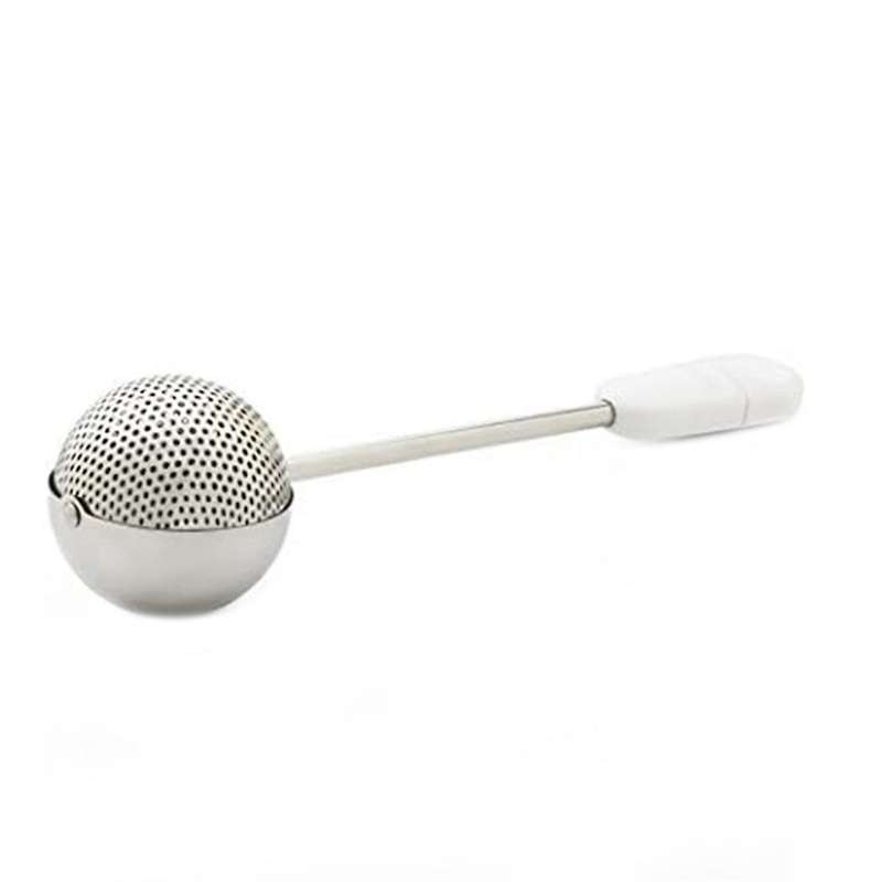 Dusting Wand for Sugar, Flour and Spices, Stainless Steel,Filter Ball,Tea Leakage Net