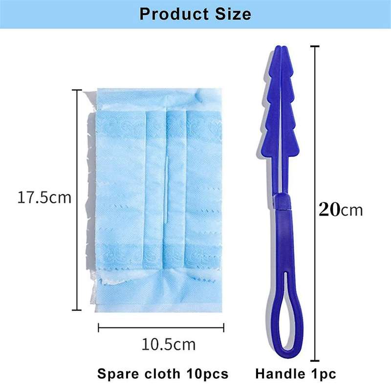 Duster Kit, 1 Duster + 10 Refills, for Home Maintenance, Dust Duster
