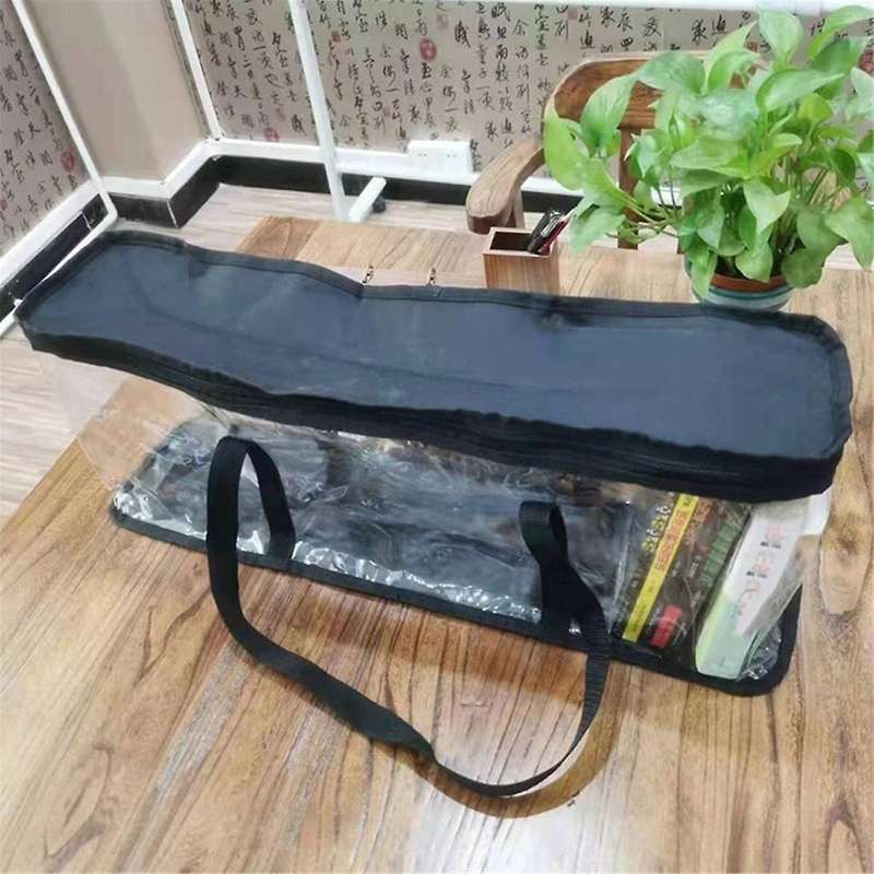 Dvd Storage Bags Cd Disc Comic Book File Toy Clothes Handle Organizer Big Clear Tote Case Home Cabi