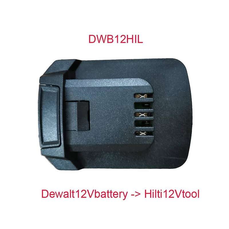 DWB12HIL Adapter Converter Connector for Dewolt 12V Li-Ion Battery DCB120 on 12V Lithium Battery Too