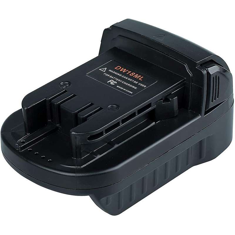 DW18ML Battery Adapter Converts for 18V Battery,Convert for 20V Battery to Milwaukeee 18V Tool Use
