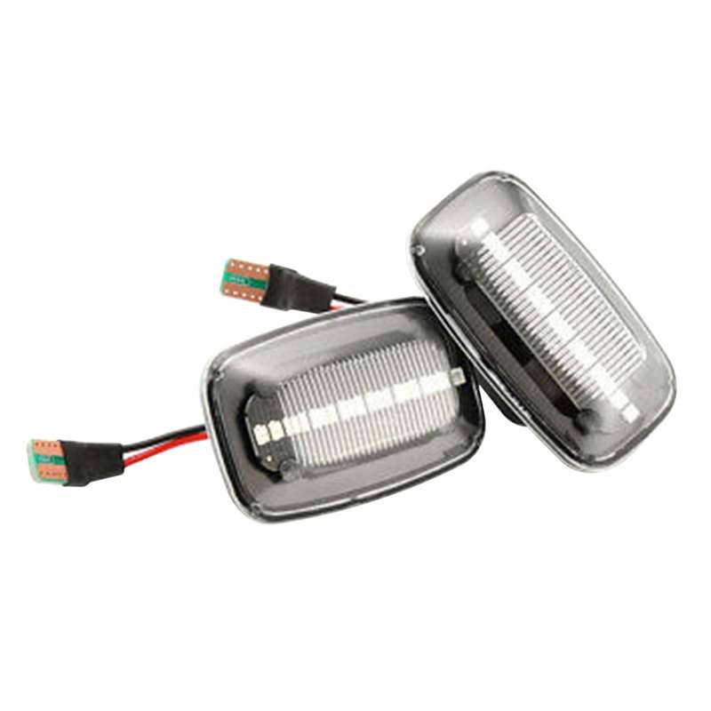 Dynamic LED Side Marker Fender Lights Flowing Turn Signal Light for Land Cruiser Landcruiser 70 80