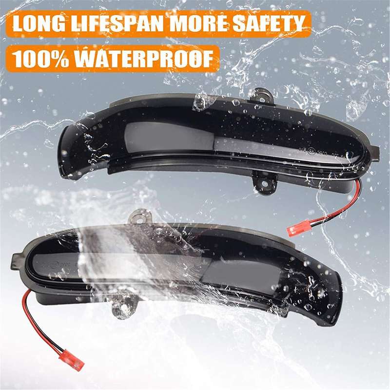 Dynamic LED Rearview Side Mirror Blinker Indicator Light Turn Signal Lamp for C W203 -Modell CL203,S