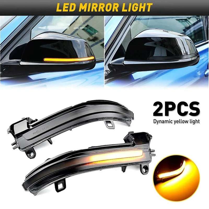 Dynamic LED Side Mirror Turn Signal Lamp Light for 1 2 3 4 Series F20 F22 F30 63137280771, 631372807