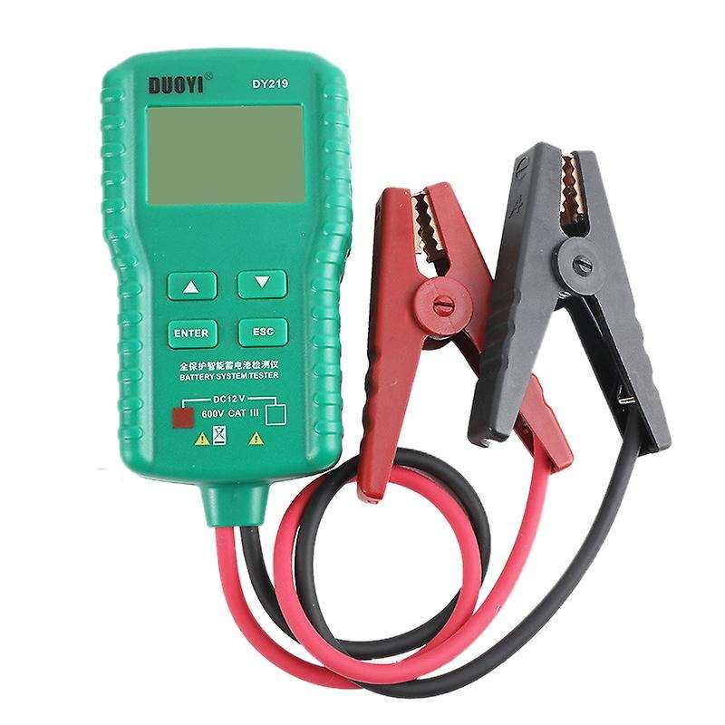 DY219A Car Battery Tester 12V/24V 100-1700CCA Digital Auto Battery Analyzer Tools for Voltage Load C