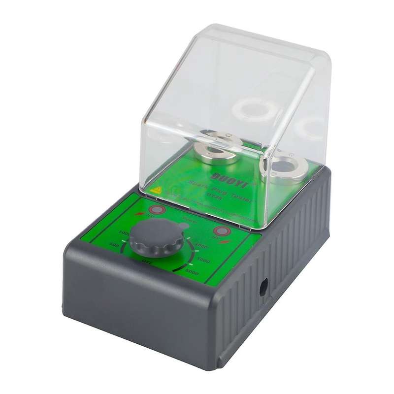 DY28 Car Spark Plug Tester Ignition Tools Double Hole Wiring Lgnition Spark Plug Analyzer Flashover