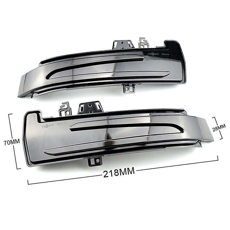 Dynamic Led Turn Signal Rearview Mirror Indicator Blinker Light for W204 W176 W212 Cla C E S Gla