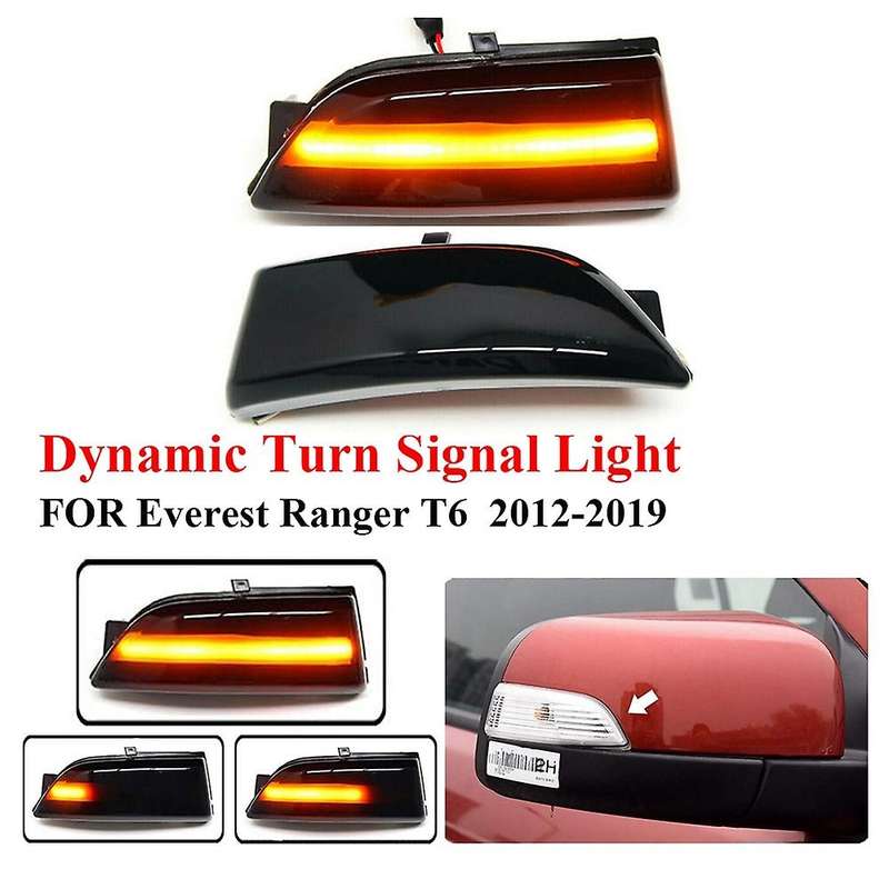 Dynamic LED Turn Signal Light Side Mirror Indicator for Everest T6 2012-2019