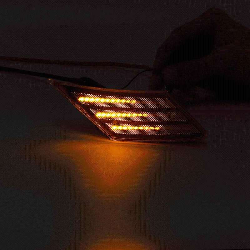 Dynamic Led Turn Signals Flowing Light Led Side Marker Bumper Light Sequential Blinker for BRZ for F