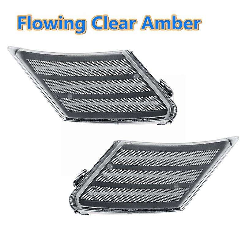 Dynamic Led Turn Signals Flowing Light Led Side Marker Bumper Light Sequential Blinker for BRZ for F