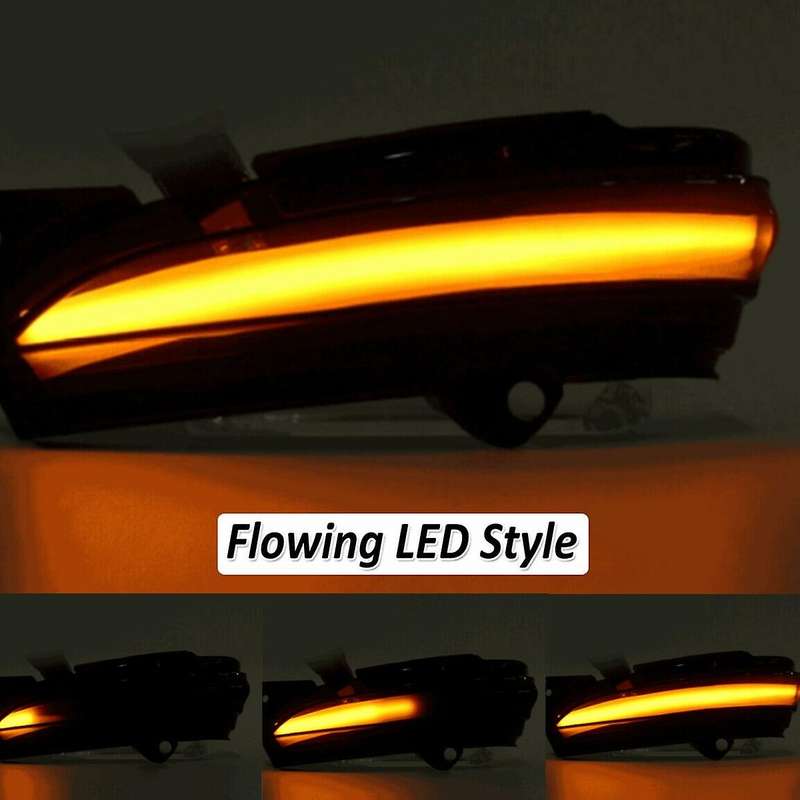 Dynamic LED Turn Signal Light Mirror Indicator Blinker Light for Mondeo 2013-2018