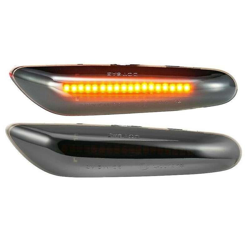 Dynamic Smoke LED Side Marker Turn Signal Lights for E90 E91 E92 E93 E46 E60