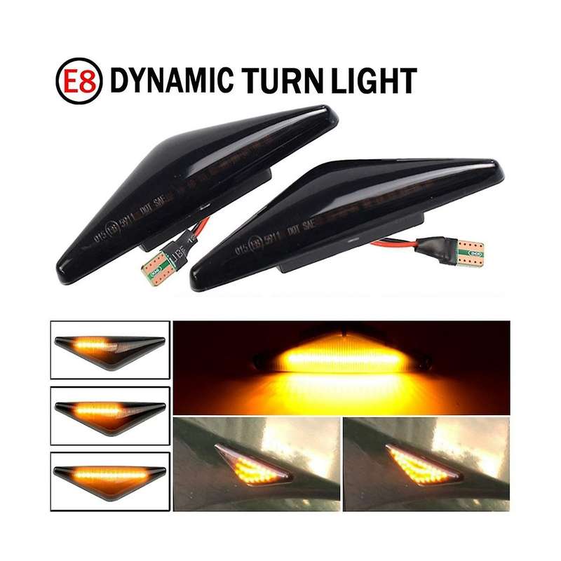 Dynamic Side Signs Streaming Turn Side Lights Side Side Lights Car for Mondeo 2000-2007 MK1 1998-200