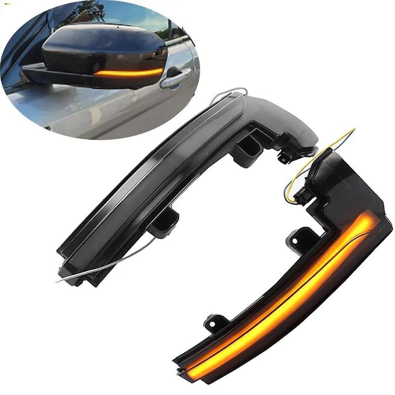 Dynamic Turn Signal LED Rear View Mirror Light for 4 LR4 L462 Range Sport L494 Evoque IV