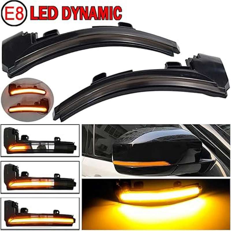 Dynamic Turn Signal LED Rear View Mirror Light for 4 LR4 L462 Range Sport L494 Evoque IV