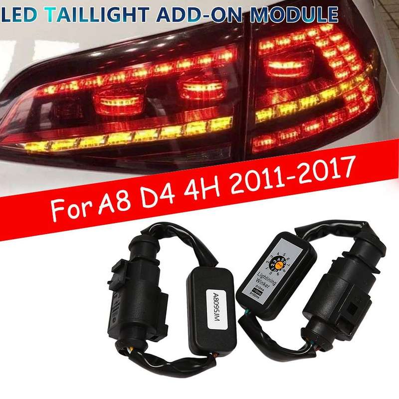 Dynamic Turn Signal Indicator Controller Taillight Module for A8 D4 4H 2011 2012 2013 2014 2015 2016
