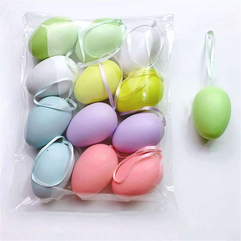 E Easter DIY Hand-Painted Eggs Kindergarten Coloring Toys Simulation Eggs Coloring Eggs