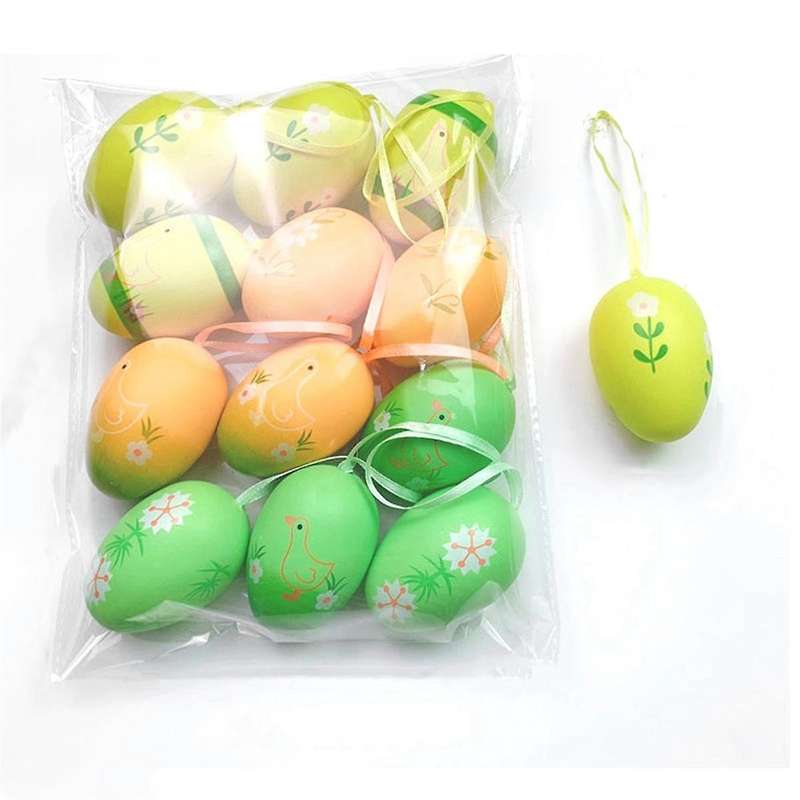 E Easter DIY Hand-Painted Eggs Kindergarten Coloring Toys Simulation Eggs Coloring Eggs