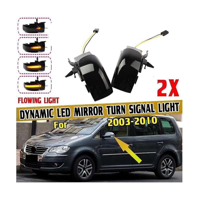 Dynamic Turn Signal Light Signal Light Mirror Indicator Car for 2003-2009
