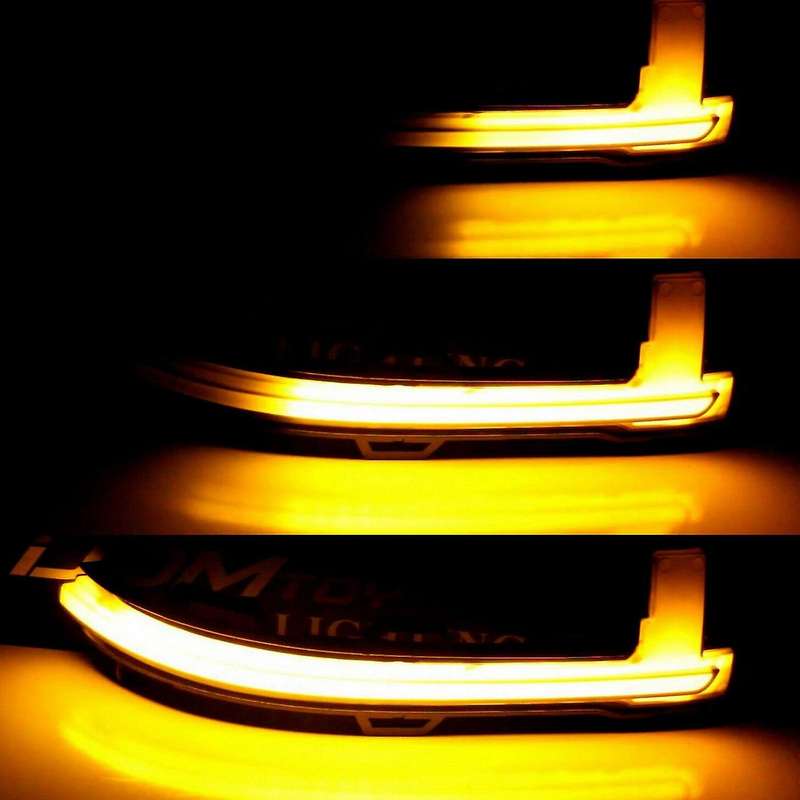 Dynamic Turn Signal Light Side Wing Mirror Indicator for- 1 2 3 4 Series F20 F22 F30 E84