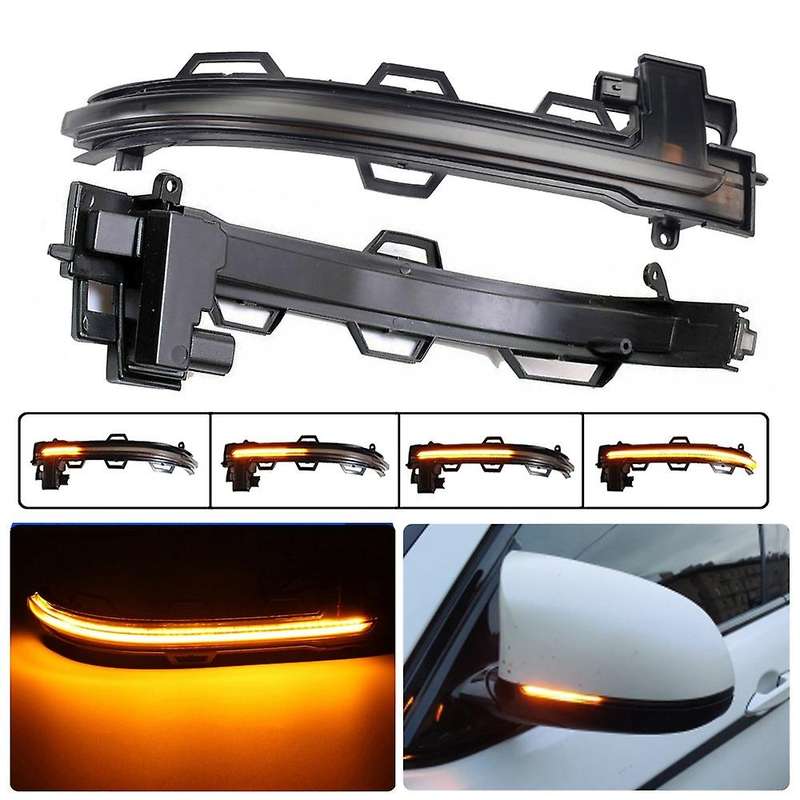Dynamic Turn Signal Light Side Wing Mirror Indicator Rearview Mirror Lamp for X3 F25 X4 F26 X5 F15 X