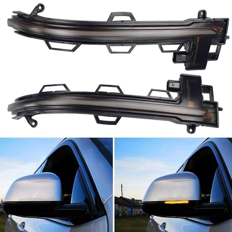 Dynamic Turn Signal Light Side Wing Mirror Indicator Rearview Mirror Lamp for X3 F25 X4 F26 X5 F15 X