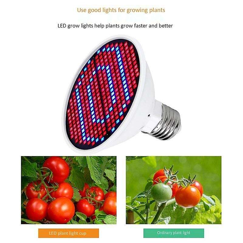 E27 300Leds Plant Grow Lamp Led Full Spectrum Growth Light Bulbs Seedling Flower Phyto Lamp for Indo