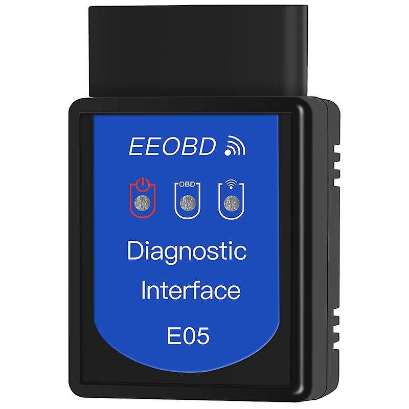 E05 OBD2 Scanner, EEOBD WIFI Automotive Engine Fault Detector OBDII Diagnostic Scan Tool for Smart P