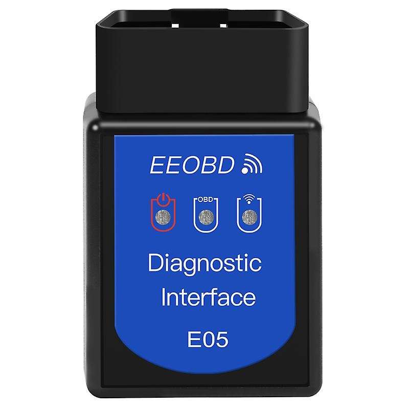 E05 OBD2 Scanner, EEOBD WIFI Automotive Engine Fault Detector OBDII Diagnostic Scan Tool for Smart P