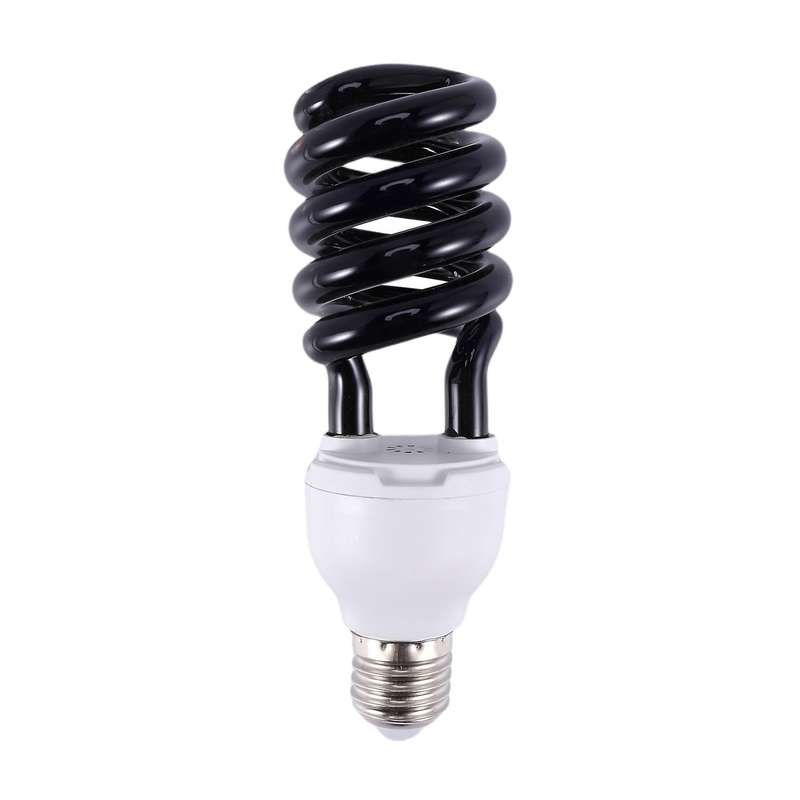 E27 40W UV Fluorescent Blacklight CFL Light Bulb Lamp 220V Shape:Spiral Wattage Voltage:40W 220V