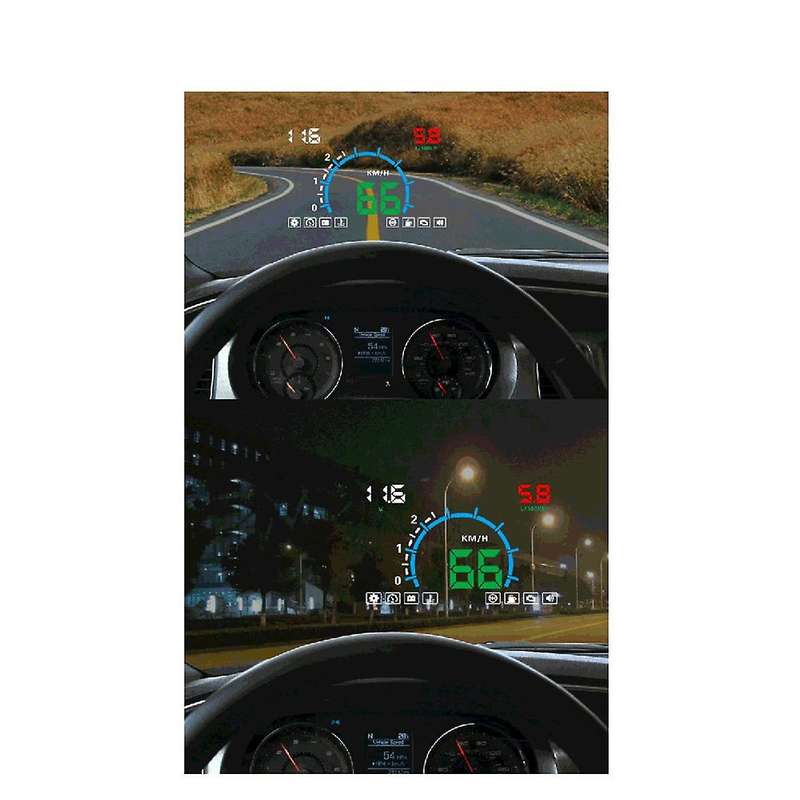 E350 Car Display Obd Hud Head-up Display Speedometer Universal