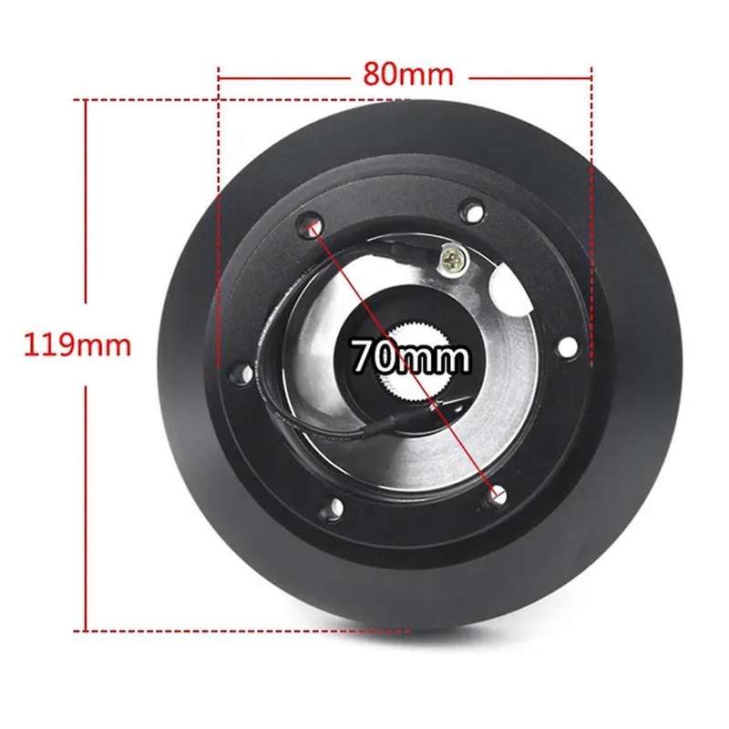 -e30h Aluminum Racing Steering Wheel Short Hub Kit Adapter Boss Kit for E30 3-/5-series 318 325 528