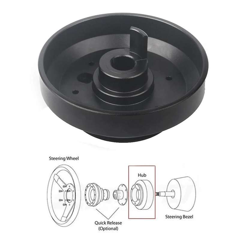 -e30h Aluminum Racing Steering Wheel Short Hub Kit Adapter Boss Kit for E30 3-/5-series 318 325 528