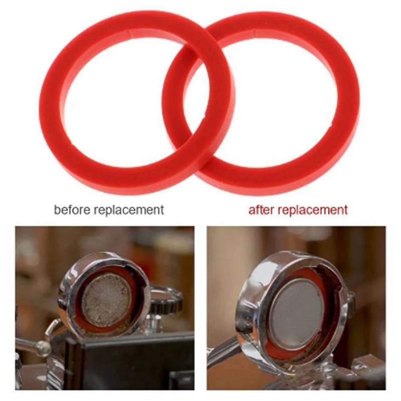 E61 Silicone Group Gasket 8.0MM Group Kit for Coffee Machines O-Ring Gasket Coffeeware Leak-Proof Se