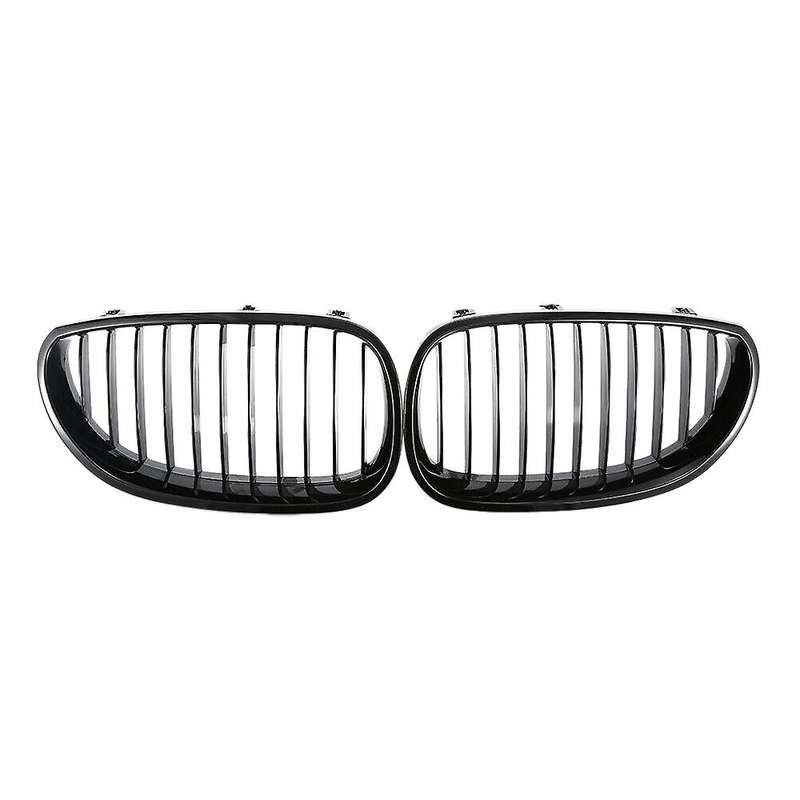 E60 Front Kidney Sport Grilles Hood for E60 E61 5 Series 525i 525xi 528i 528xi 530i 530xi 2003-2009