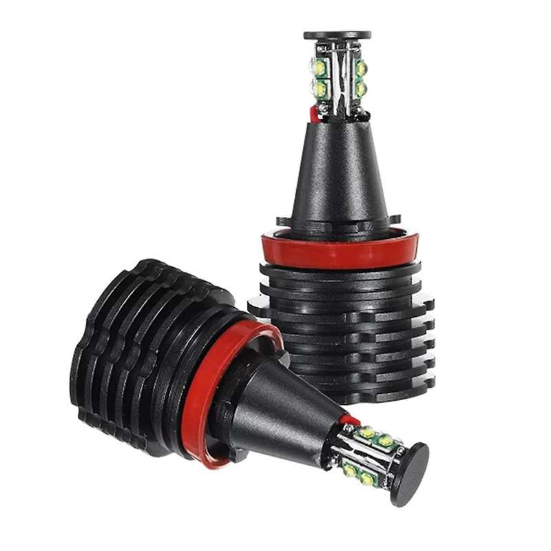 E92-a40 Headlight Bulb, 6000k Led Angel Eyes Lights Canbus for E60 E61 E63 X5 E70 X6 E71 E90 E91 E92