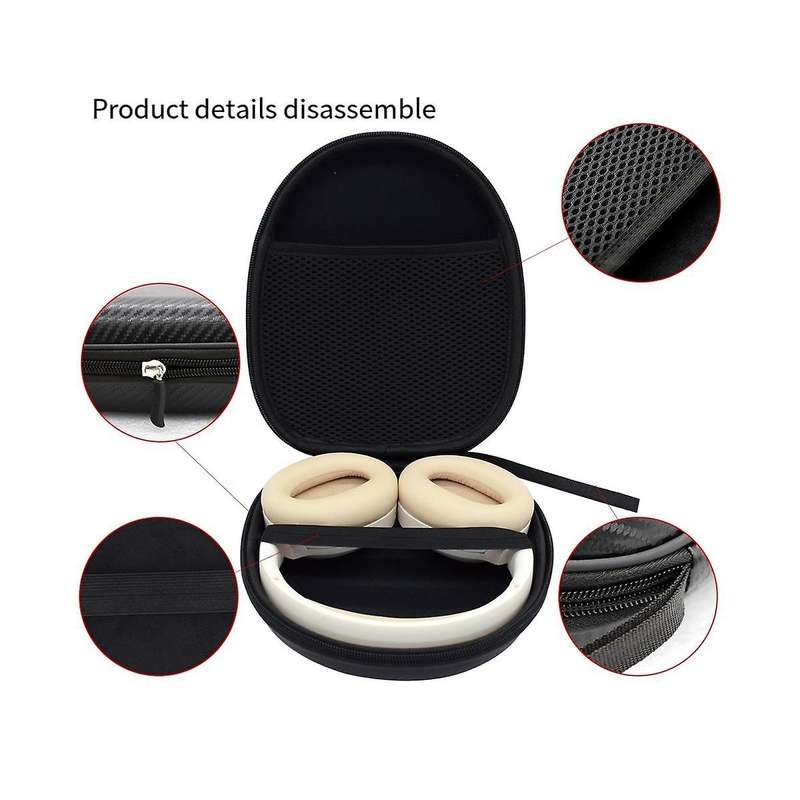 Earphones Portable Organizer Headset Waterproof Storage Bag for WH-CH510 Ch500 Travel Carrying Earph
