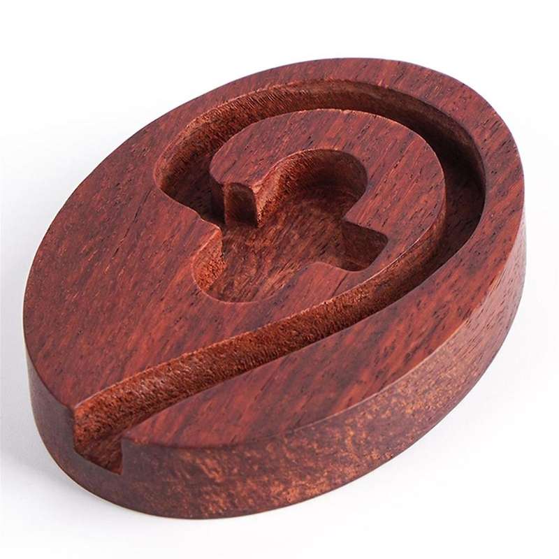 Earpone Cable Shaper Wooden DIY Ear Hook Shaper Portable Ear Holder Accessories