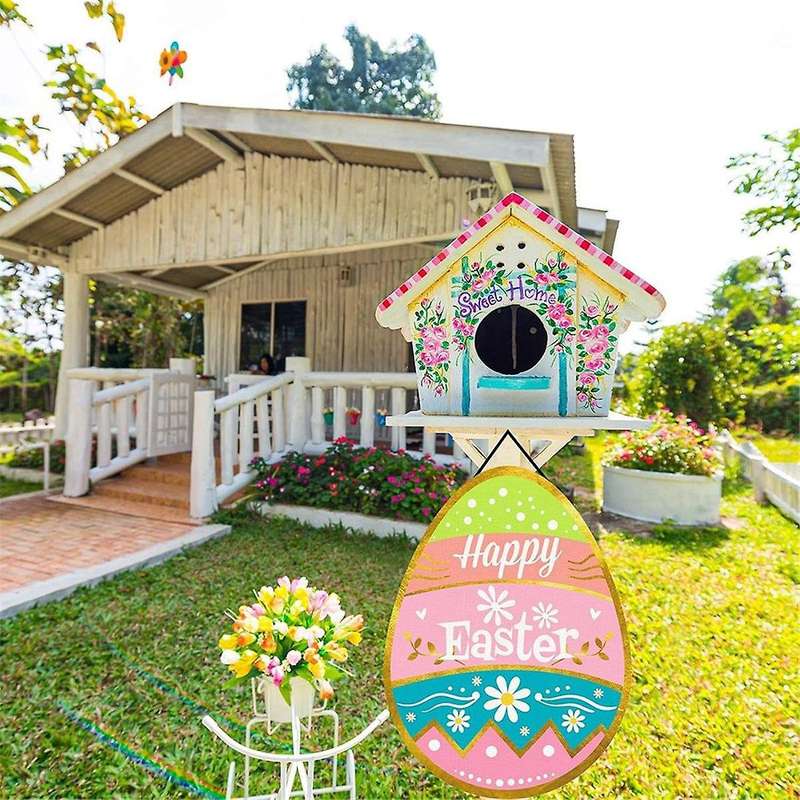Easter Garden Flag 12.2 X 16.5Inch, Double-Side Welcome Garden Flags for Easter Decorations Welcome