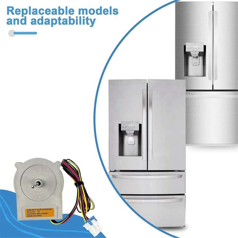 EAU63923601 -001F-4A Refrigerator Condenser Fan Motor Double Door Fan DC Motor for Refrigerator